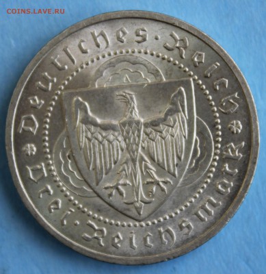 С РУБ.ГЕРМАНИЯ 3 марк 1930г. ФОГЕЛЬВЕЙДЕ UNC до 3.08 в 22-00 - IMG_3308.JPG