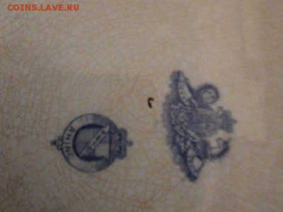 Тарелка - старая 1870гг примерно - клеймо - 4636928951_816ee8d99328472d94aaf0104bb107ac