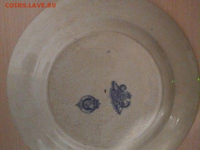 Тарелка - старая 1870гг примерно - клеймо - 4636929708_1318bf6acefd44b78c936f1ded329f30