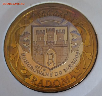 Польша биметалл 7 орлов 2009 год - 7 аэро шоу 2009 герб орлы