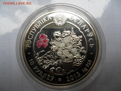 10 рублей 2013 г беларусь ,роза - SAM_3688.JPG