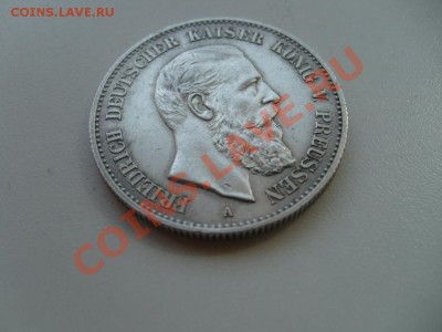 2 Марки 1888 Фридрих III Пруссия XF+ до 12.05.11 в 22.00 мск - марка3.JPG