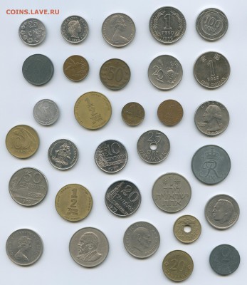 Больше 30 иностранных монет по ФИКСу 30 рублей! До 05.08 - все по 30 (из 27) img745 м