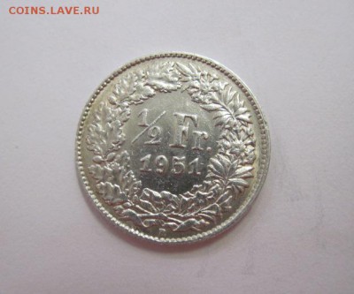 ½ франка Швейцария 1951    до 01.08.18 - IMG_0344.JPG