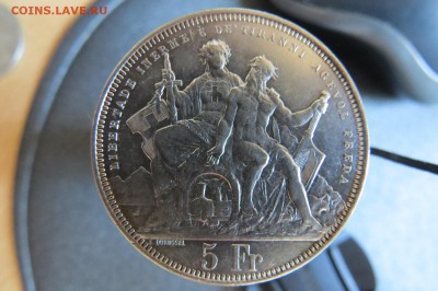 ШВЕЙЦАРИЯ, 5 Франков 1883, Лугано, стрелковый талер 02.08.18 - IMG_1186[1].JPG