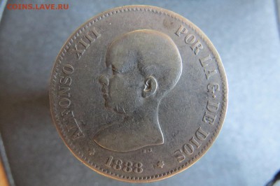 Испания. 5 песет 1888 г., Альфонсо XIII до 02.08.18 22.00 - IMG_1187[1].JPG