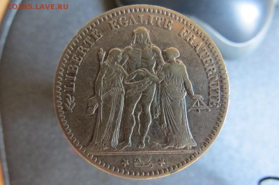 Франция 5 Франков 1875 года Геракл и Музы до 02.08.18 22.00 - IMG_1199[1].JPG