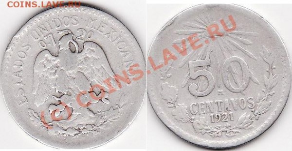 50 centavos 1921 - 1921