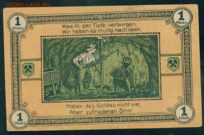 ГЕРМАНИЯ Нотгельд 1 марка г Ваттеншайд 1921г. до 02.08.18г - Image14