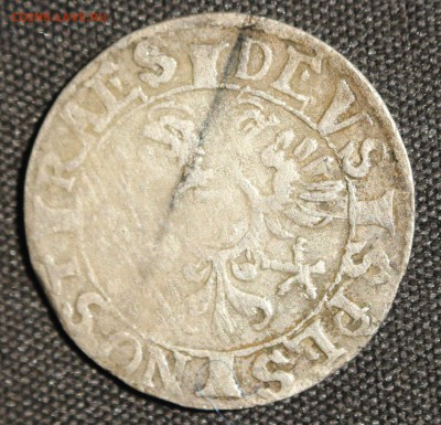 С РУБ.ШВЕЙЦАРИЯ КАНТОН ШАФФХАУЗЕН 3 крейцера 1597г. до 6.8 - IMG_3380.JPG