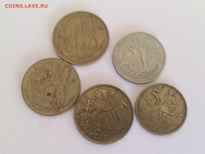 Арабские страны ( пакистан и другие) 16 монет до 5.08 - image