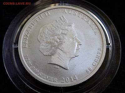 Австралия 50 центов 2014 Битва в Коралловом море Корабль! - DSCN2168.JPG