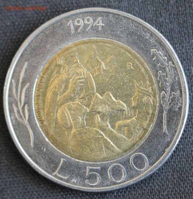 С РУБ. БМ САН МАРИНО 500 лир  1994г. до 7.08. в 22-00 - IMG_3470.JPG