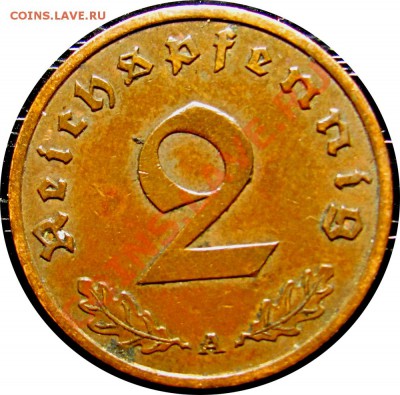 R20 Германия 2 пфеннинга 1938A до 10.05 в 22°° - R20 2pf 1938A_1