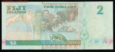 ФИДЖИ 2 ДОЛЛАРА 2000 UNC - 20 001