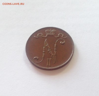5 пенни 1913г. Русская Финляндия , до 07.08.18г. - 5p13-3