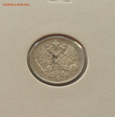 25 пенни 1909г. Русская Финляндия , до 07.08.18г. - 25p9-3