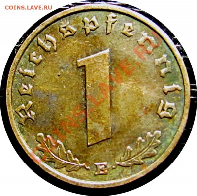 R23 Германия 1 пфенниг 1937E до 10.05 в 22°° - R23 1pf 1937E_1