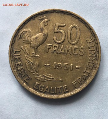 50 франков 1951 Франции,до 06.08. - ootbQatDmQw