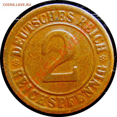 R24 Германия 2 пфеннига 1924G до 10.05 в 22°° - R24 2pf 1924G_1