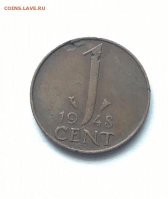 1 цент Нидерланды 1948,до 06.08. - 9r0s88bWQUQ