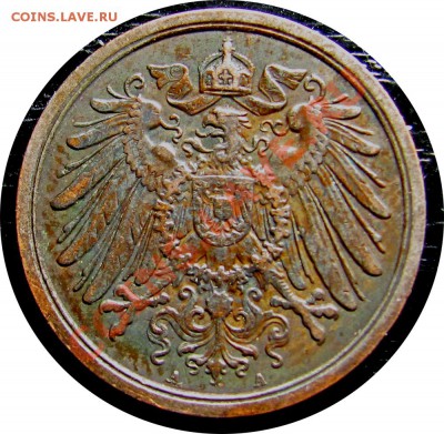 R25 Германия 2 пфенниг 1911A до 10.05 в 22°° - R25 2pf 1911A_2