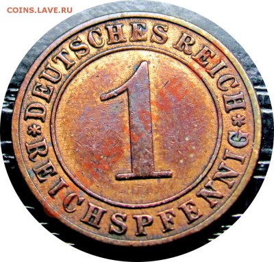 R26 Германия 1 пфенниг 1927E до 10.05 в 22°° - R26 1pf 1927E_1