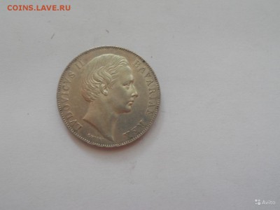 Германия талер 1868 Бавария - 5