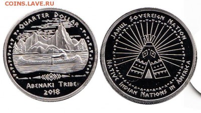 Монеты с Корабликами - индейцы (2)