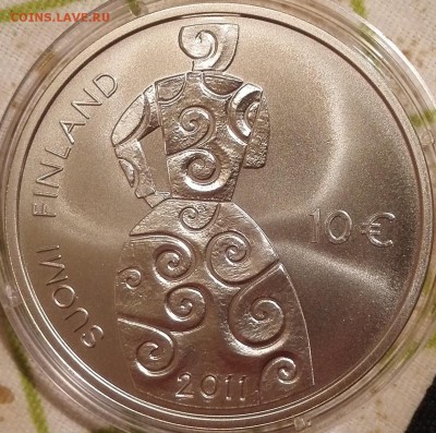 10 евро 2007-2012 Финляндия (юбилейные) - 1