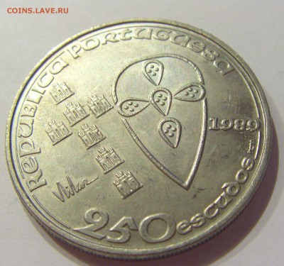 250 эскудо 1989 850 лет Португалия №1 10.08.18 22:00 М - CIMG0540.JPG