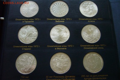 Альбом монеты ФРГ - 5, 10 марок + евро и прочее - P1880064.JPG