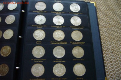 Альбом монеты ФРГ - 5, 10 марок + евро и прочее - P1880063.JPG