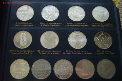Альбом монеты ФРГ - 5, 10 марок + евро и прочее - P1880058.JPG