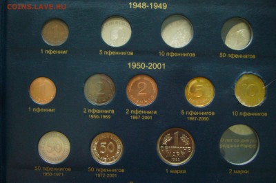 Альбом монеты ФРГ - 5, 10 марок + евро и прочее - P1880038.JPG