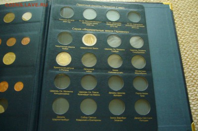 Альбом монеты ФРГ - 5, 10 марок + евро и прочее - P1880085.JPG