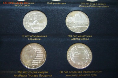 Альбом монеты ФРГ - 5, 10 марок + евро и прочее - P1880080.JPG