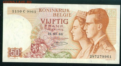 БЕЛЬГИЯ 50 франков 1966г. ПРЕСС до 08.08.18г 22.30 МСК - Копия (5) Image1