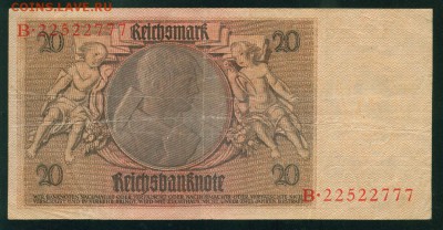 ГЕРМАНИЯ 20 марок 1929г. до 08.08.18г 22.30 МСК - 2