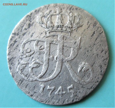 12 талера 1745. Фридрих II. Серебро. Оценка. - 003.JPG
