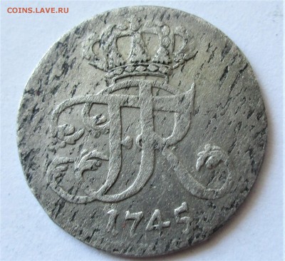 12 талера 1745. Фридрих II. Серебро. Оценка. - 004.JPG