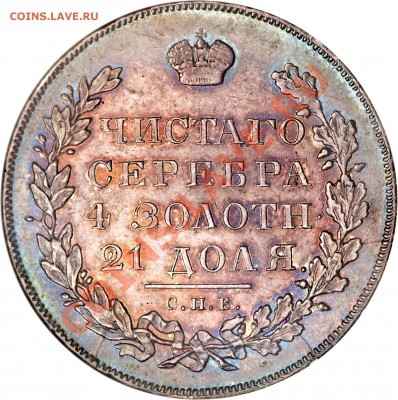 Рубль 1831 года, вопрос о грейде ? ? ? - 1831 b
