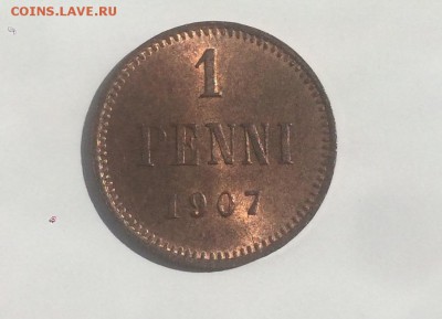 1 пенни 1907 г, unc. До 9.08.18 22.00 по Мск - IMG_7431.JPG