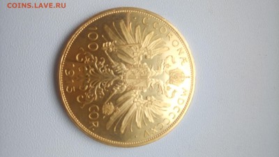 Австрия 1915 золото, новодел - P_20180806_141424