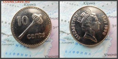 Фиджи 10 центов, 1998 - 8