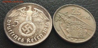 5 рейхсмарок 1936 + бонус до 12.08. - IMG_20180807_163604