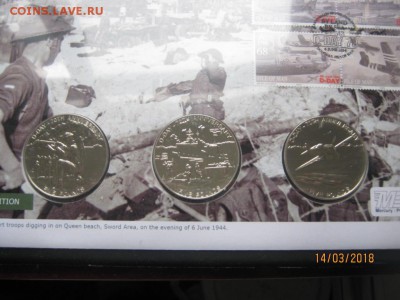 набор Гернси 5 фунтов 2014 Вторая Мировая Война тираж 950шт - nabor_gernsi_5_funtov_2014_vtoraja_mirovaja_vojna_otkrytie_vtorogo_fronta_3_sht_tirazh_950_buklet_marki (1)
