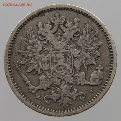 25 пенни 1892, 1873, 1889 - 25-1872-obv