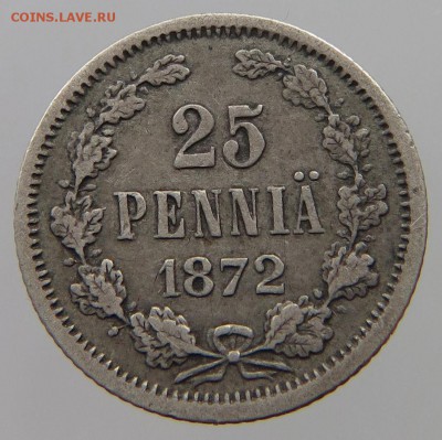 25 пенни 1892, 1873, 1889 - 25-1872-rev
