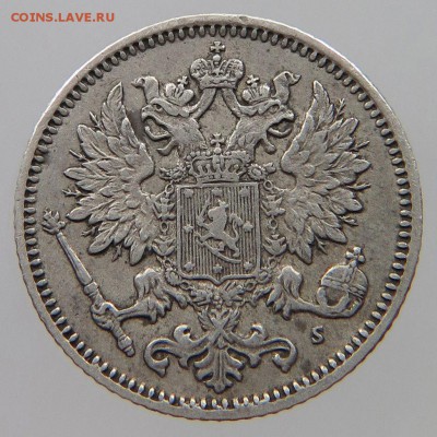 25 пенни 1892, 1873, 1889 - 25-1873-obv